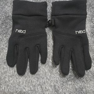 Head Black Kids Winter Gloves